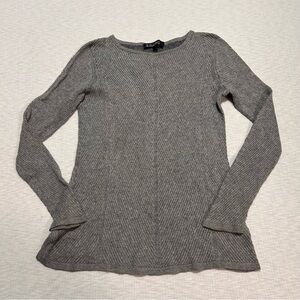 Brooks Brothers Grey Silk Cashmere Lightweight Long Sleeve‎ Sweater SHRUNK